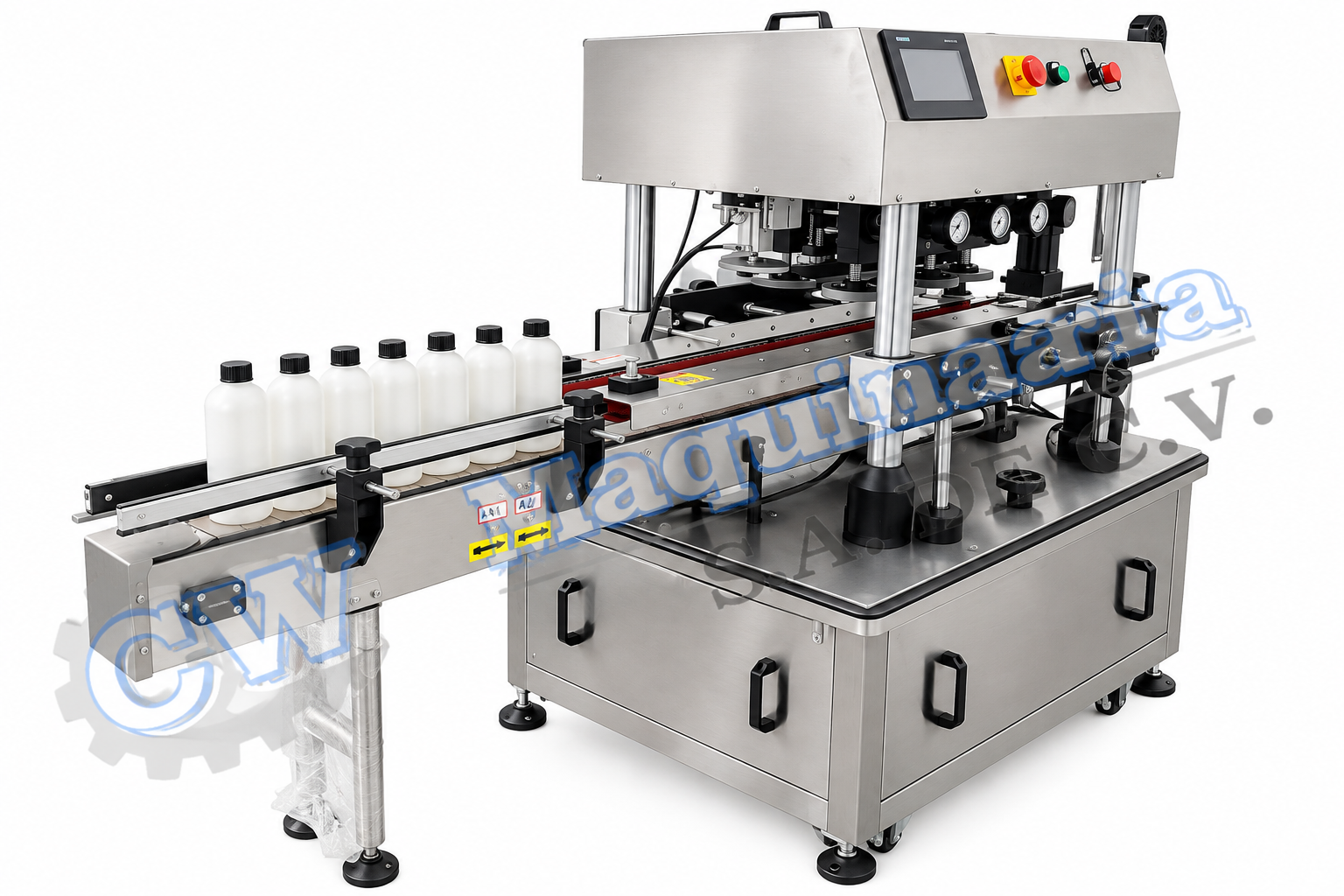 Taponeadora Automática Lineal de 8 Discos CW-200H